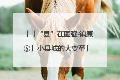 「“县”在图强·镇原⑤」小县城的大变革