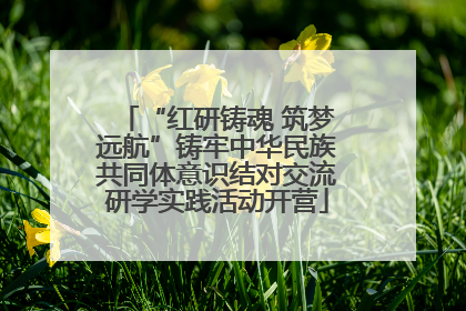 “红研铸魂 筑梦远航”铸牢中华民族共同体意识结对交流研学实践活动开营