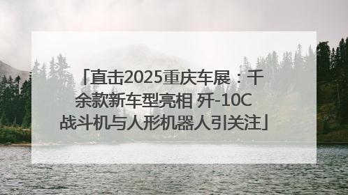 直击2025重庆车展：千余款新车型亮相 歼-10C战斗机与人形机器人引关注
