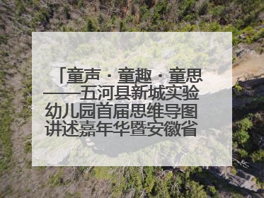 童声・童趣・童思——五河县新城实验幼儿园首届思维导图讲述嘉年华暨安徽省学前教育教研基地园项目阶段性成果展示活动