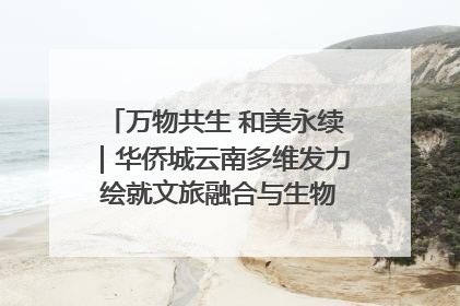 万物共生 和美永续｜华侨城云南多维发力 绘就文旅融合与生物多样性保护新图景