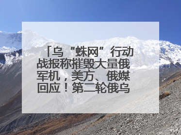 乌“蛛网”行动战报称摧毁大量俄军机，美方、俄媒回应！第二轮俄乌谈判在即，乌克兰提出三大诉求