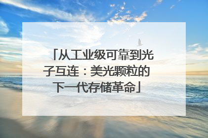 从工业级可靠到光子互连：美光颗粒的下一代存储革命