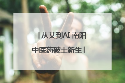 从艾到AI 南阳中医药破土新生