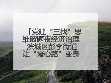 党建“三找”思维破题夜经济治理 滨城区彭李街道让“堵心路”变身“烟火文明街”