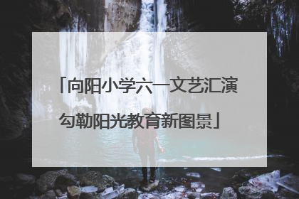 向阳小学六一文艺汇演勾勒阳光教育新图景