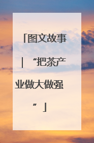 图文故事｜“把茶产业做大做强”