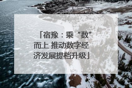 宿豫：乘“数”而上 推动数字经济发展提档升级