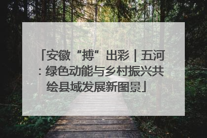 安徽“搏”出彩｜五河：绿色动能与乡村振兴共绘县域发展新图景