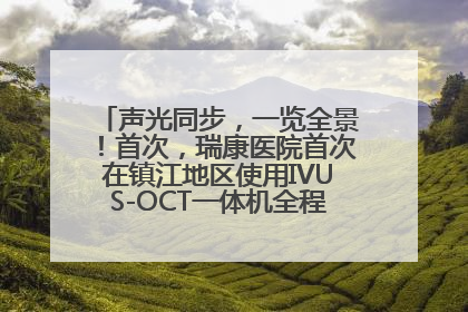 声光同步，一览全景！首次，瑞康医院首次在镇江地区使用IVUS-OCT一体机全程指导冠脉介入手术