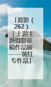 夏影（262）｜上游主题摄影征稿作品展——黄红专作品
