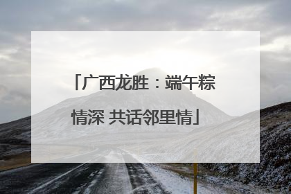 广西龙胜：端午粽情深 共话邻里情