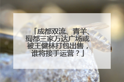 成都双流、青羊、蜀都三家万达广场或被王健林打包出售，谁将接手运营？