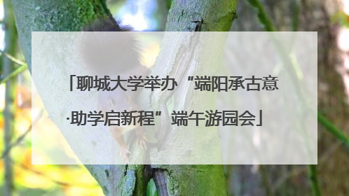 聊城大学举办“端阳承古意·助学启新程”端午游园会
