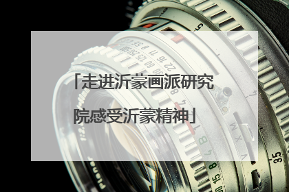 走进沂蒙画派研究院感受沂蒙精神