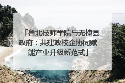 鲁北技师学院与无棣县政府：共建政校企协同赋能产业升级新范式