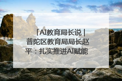 AI教育局长说 | 普陀区教育局局长赵平：扎实推进AI赋能教育，着力打造“适合教育”新体系